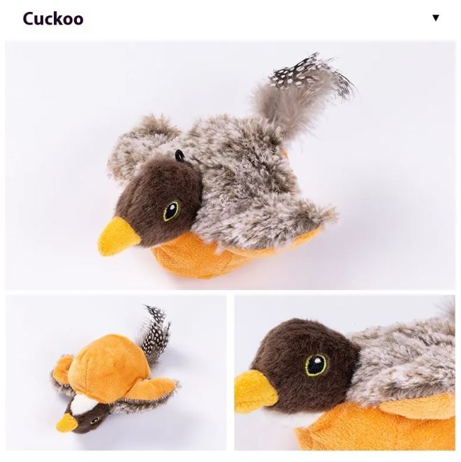 Flatternder Vogel Katzenspielzeug