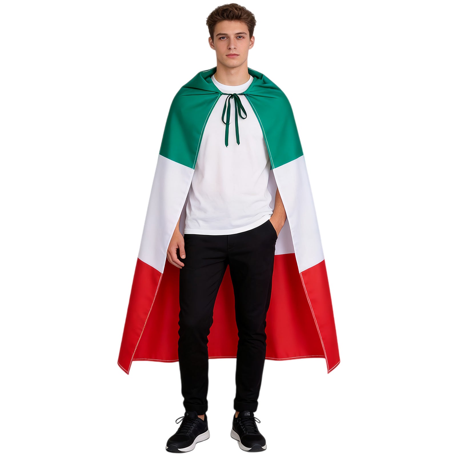 World Cup Football Fan Scarf National Flag Costume Halloween  Mexico Flag Cape