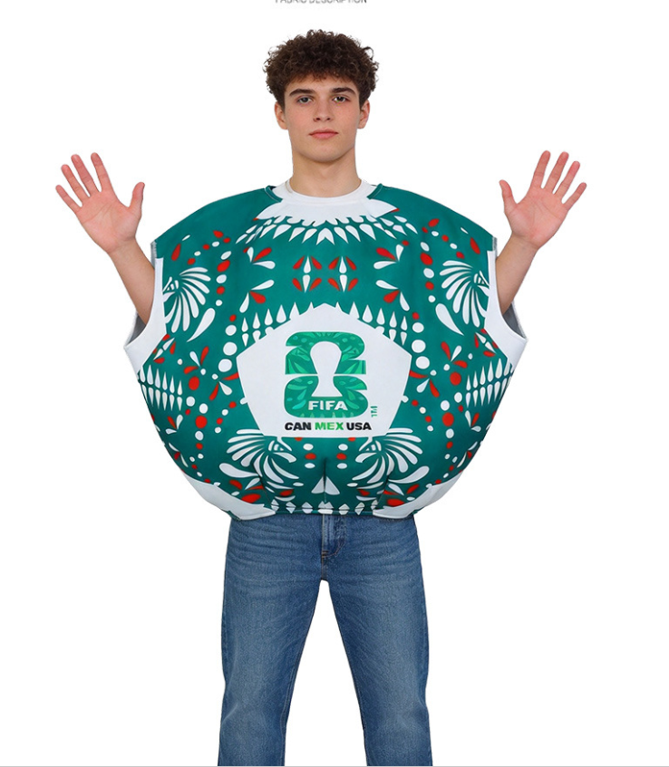 World Cup Trophy Costume for Fun Football Fan Party Cosplay Outfit