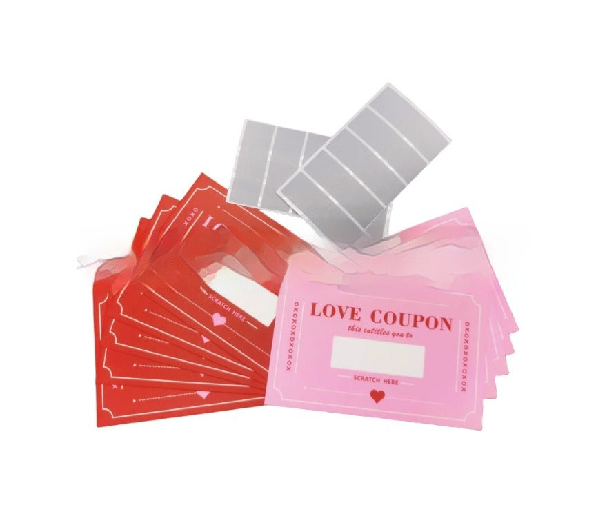 Love Scratch-off Anniversary Voucher