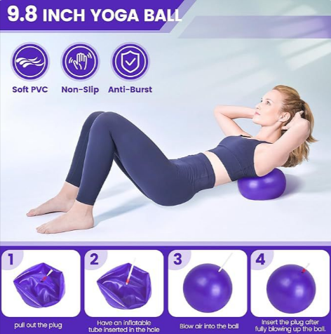 13-teiliges Yoga- & Pilates-Set