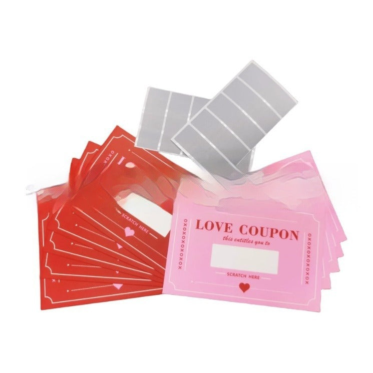 Love Scratch-off Anniversary Voucher