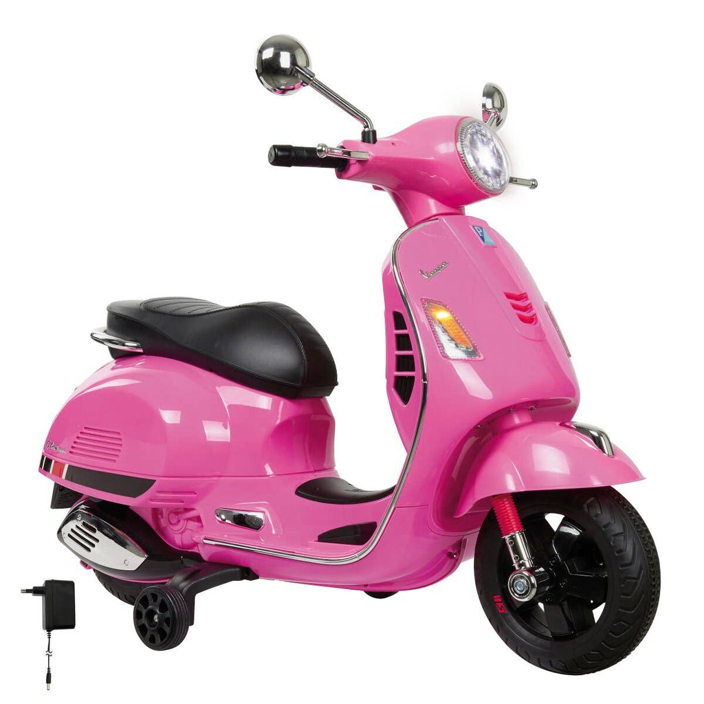 mhw24 - Vespa GTS 125 rosa 12V con conducente