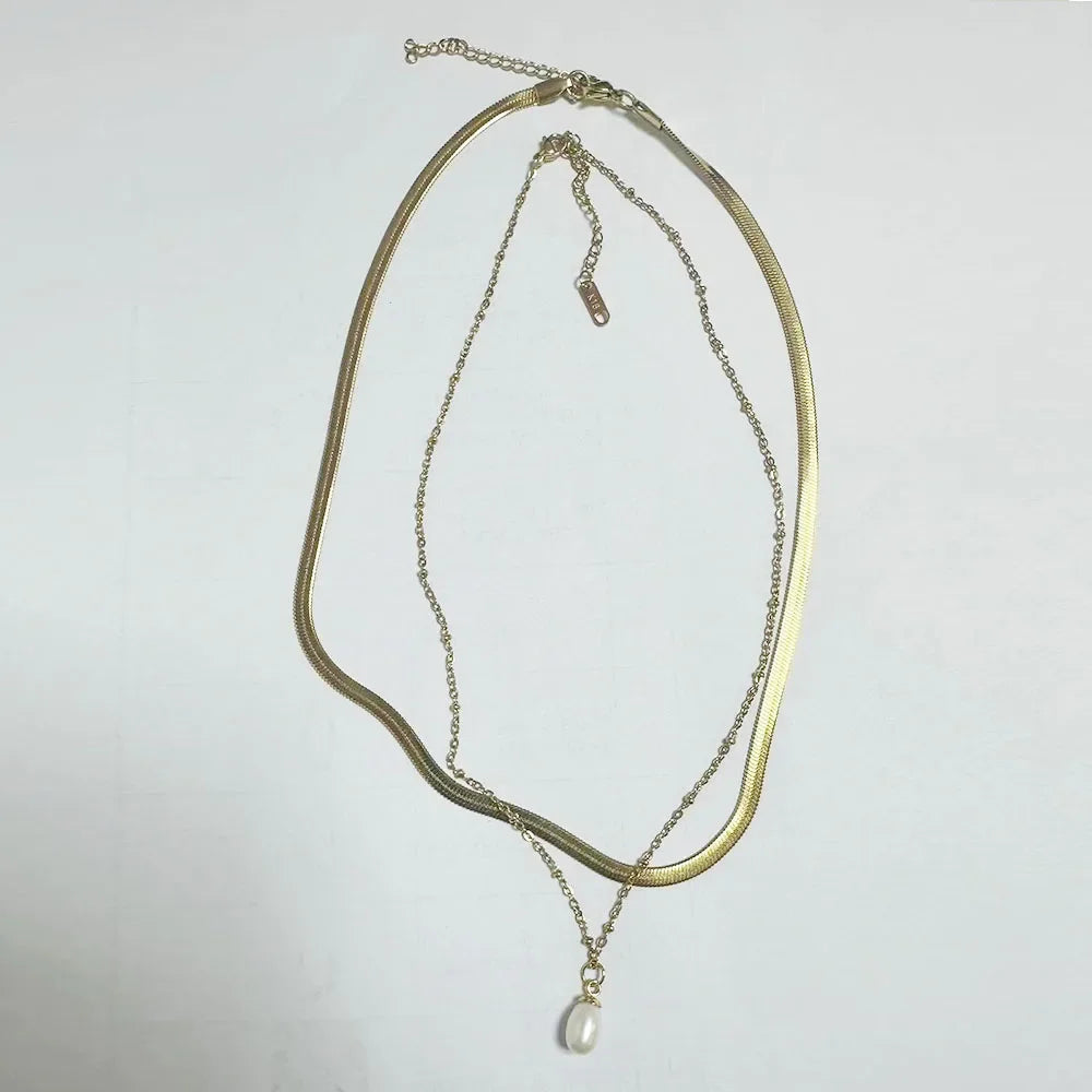 Stainless Steel Creative Steel Ball Chain Necklace