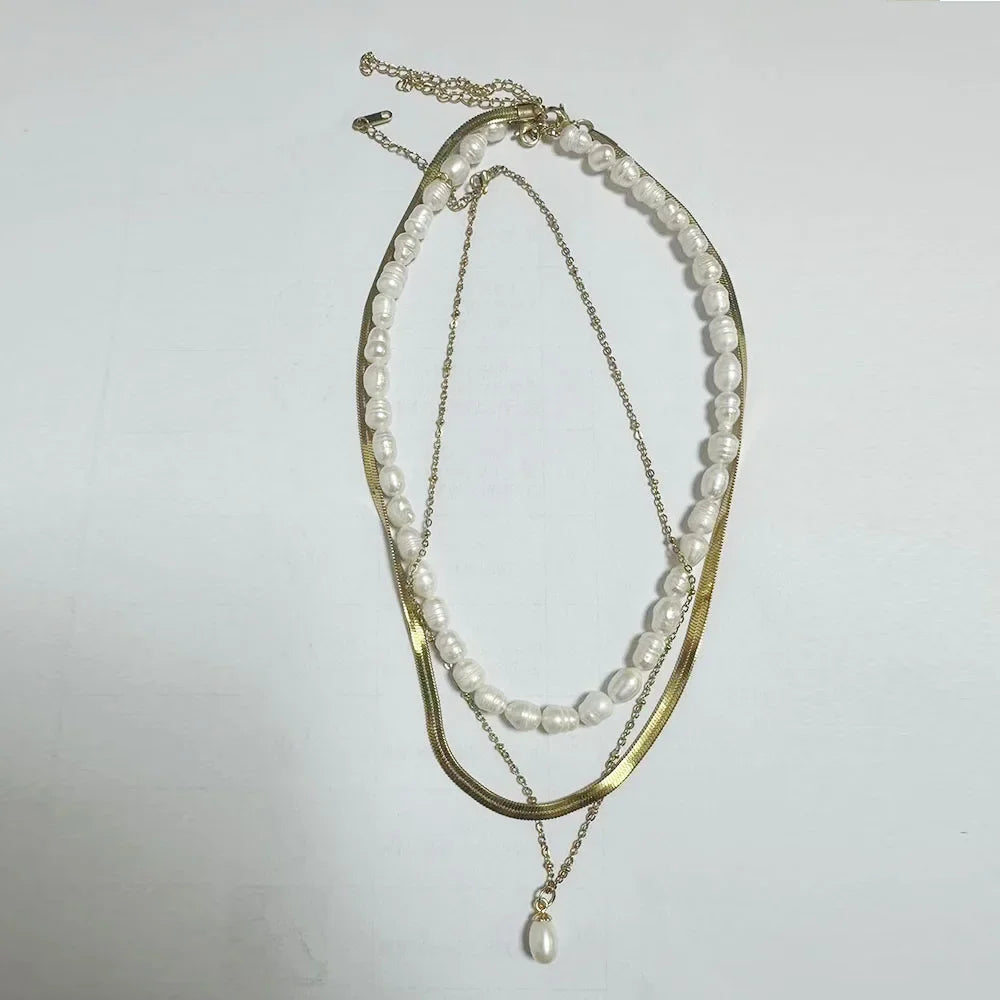 Stainless Steel Creative Steel Ball Chain Necklace