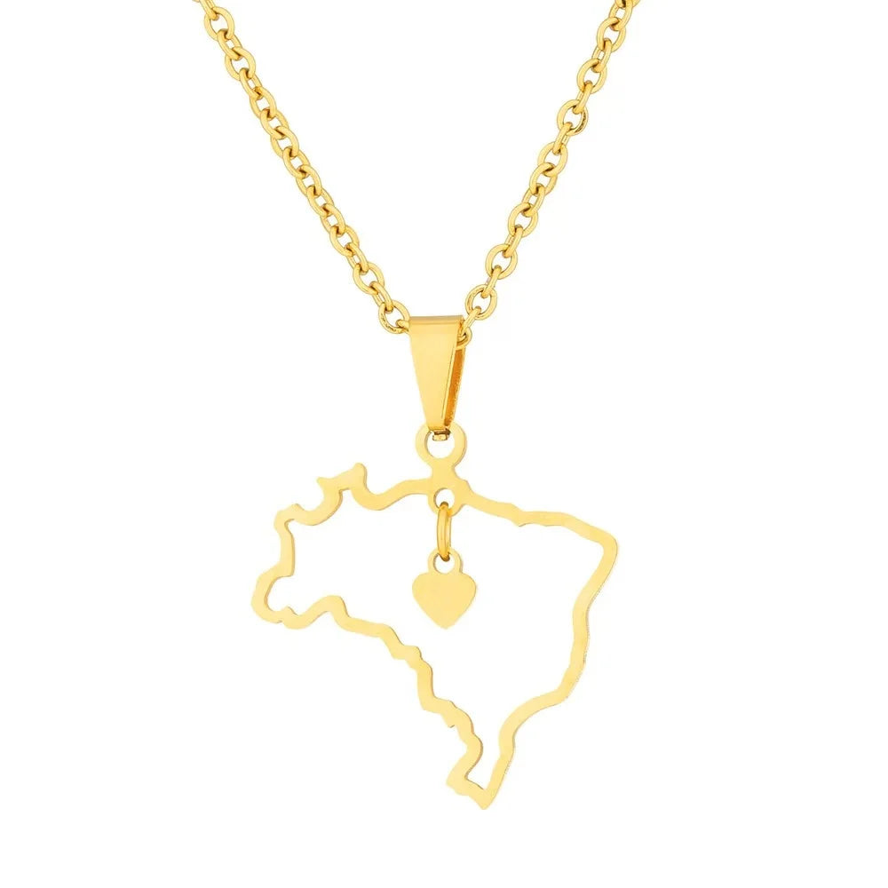 Stainless Steel Creative Steel Ball Chain Necklace