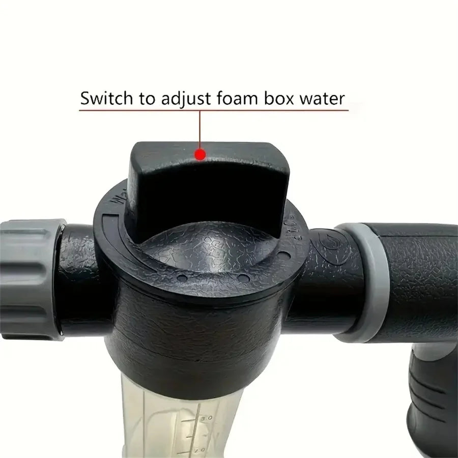 Portable High-Pressure Water Gun Adjustable Metal Cleaning Car Wash Machine Garden Watering Hose Nozzle Sprinkler Foam Water Gun