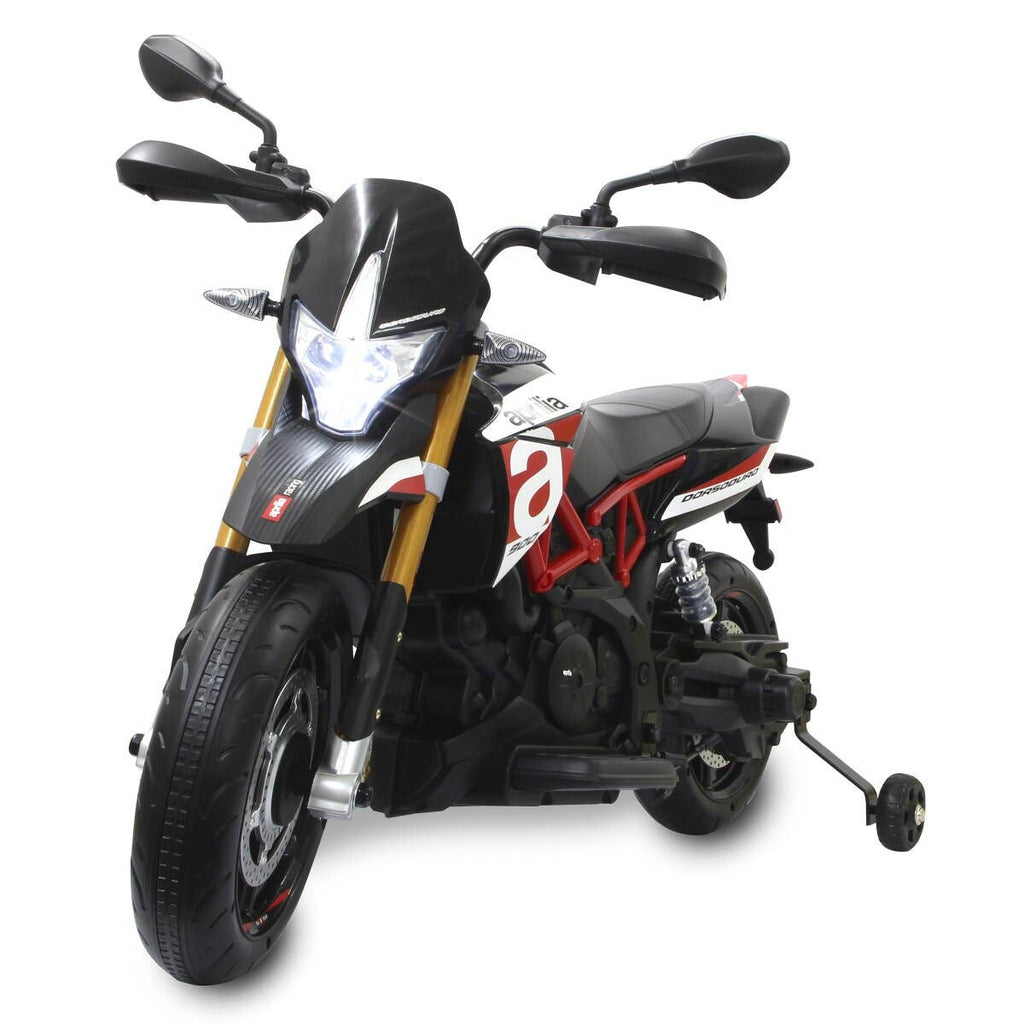 mhw24 - Moto elettrica per bambini Aprilia Dorsoduro 900 12V