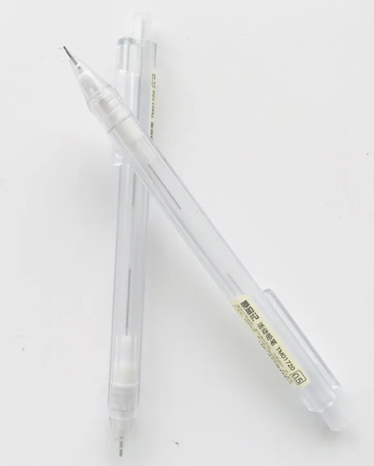 Simple Japanese Transparent Mechanical Pencil